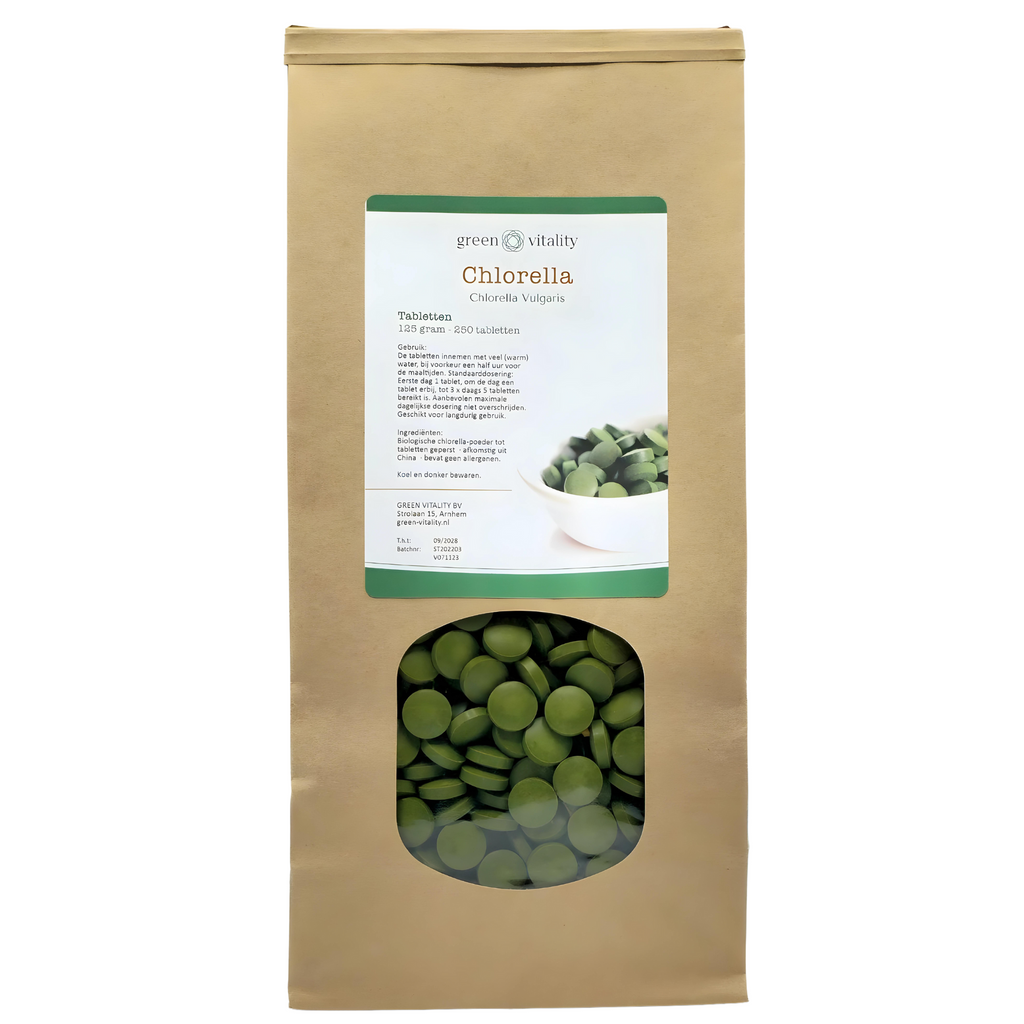 Green Vitality Chlorella Kaardeshop 125gr