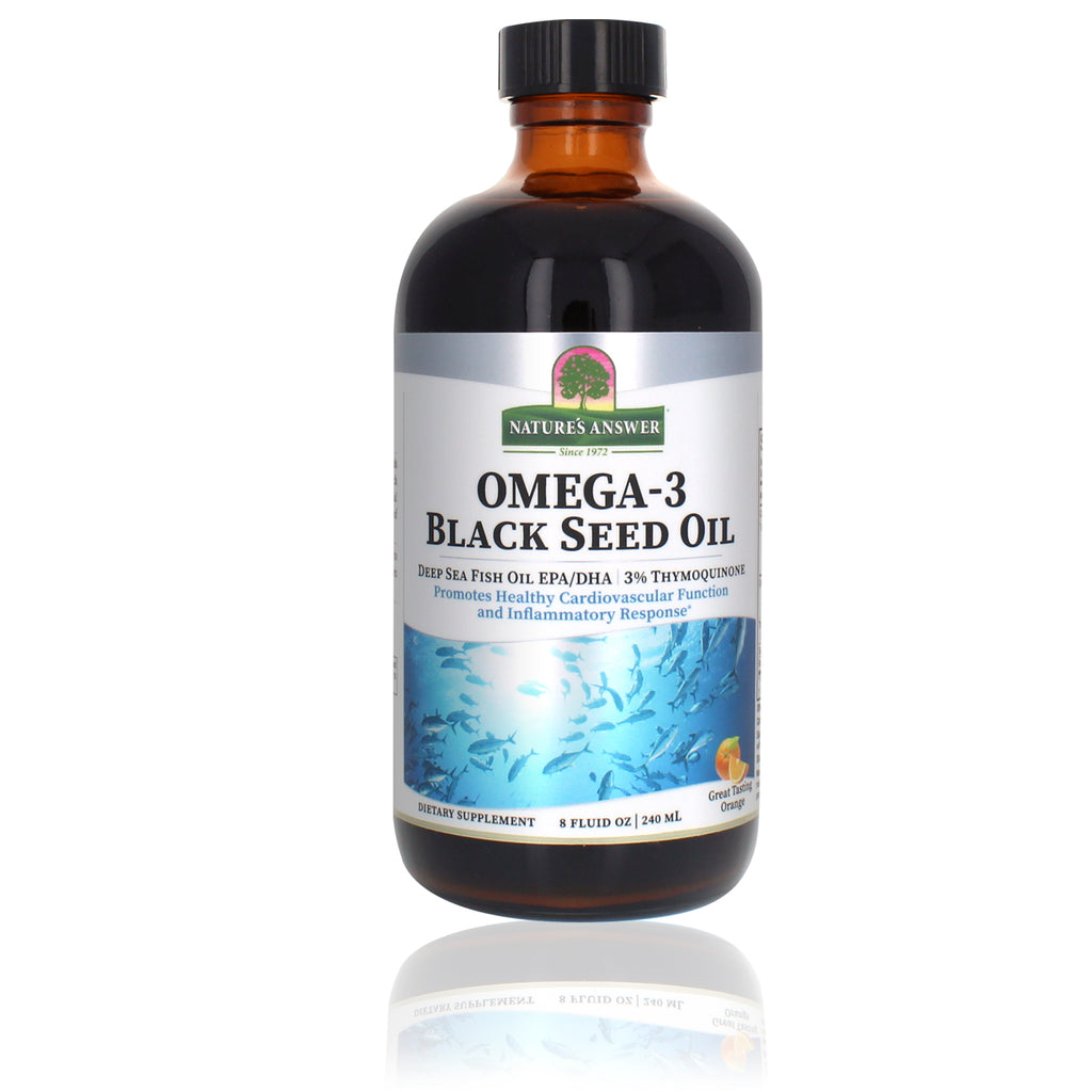 Green Vitality OMEGA-3 + Zwarte komijn-olie, vloeibaar
