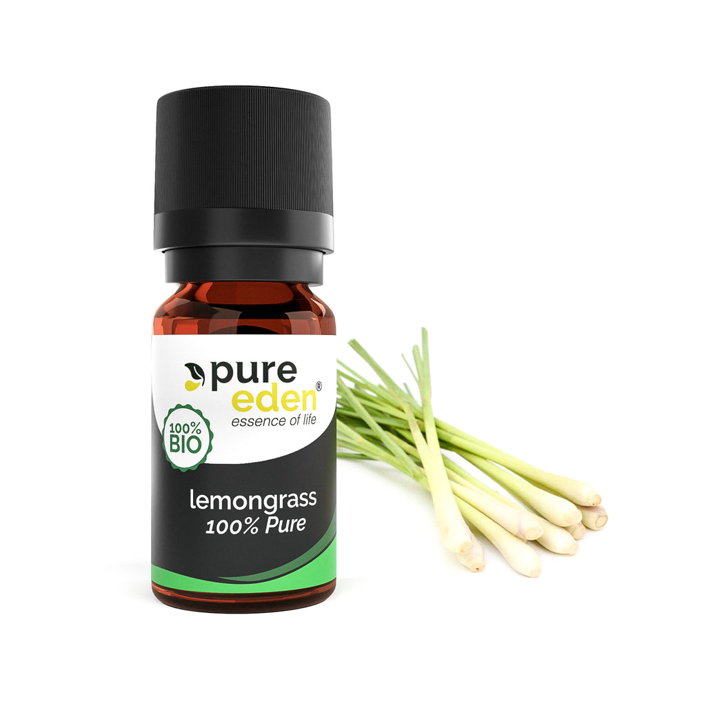 Citroengras Etherische Olie Biologisch | 10 ML | Pure Eden® Green Vitality
