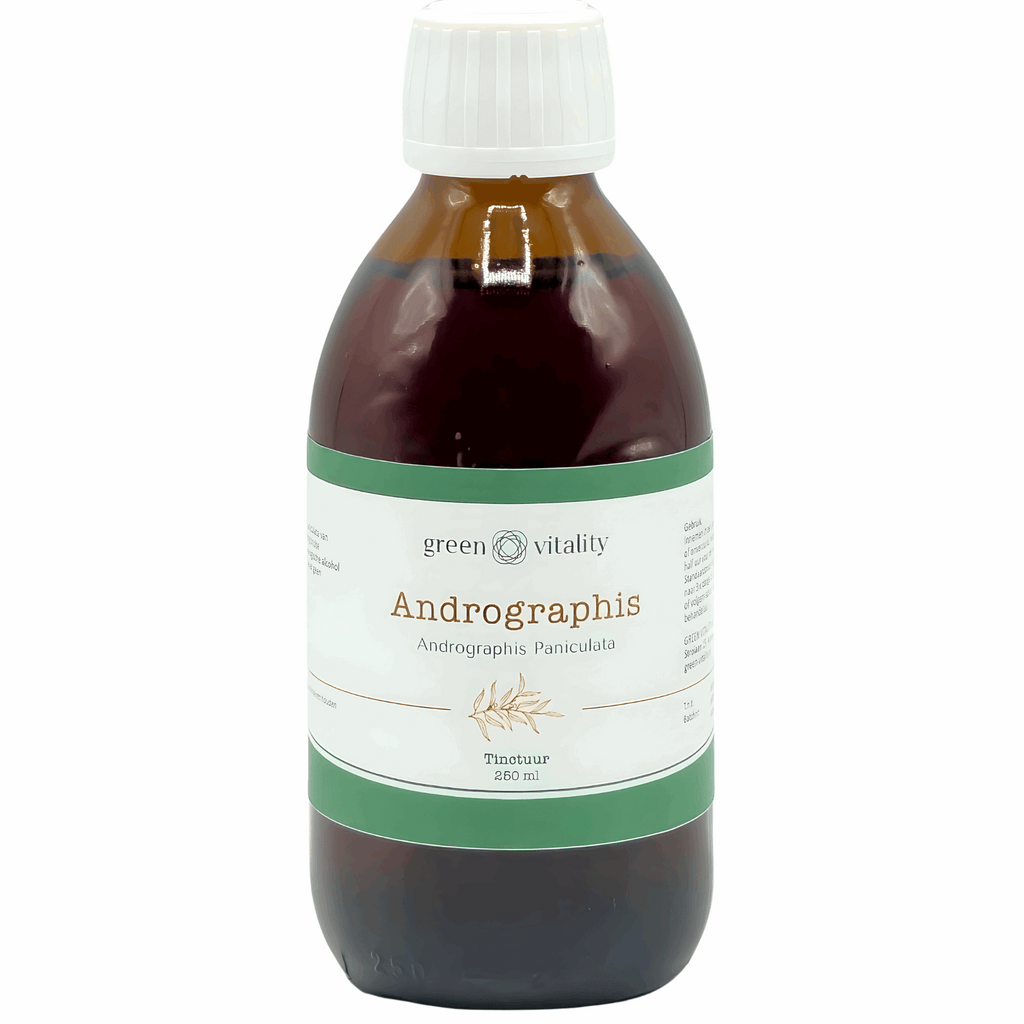 Green Vitality Andrographis tinctuur Kaardeshop 250ml