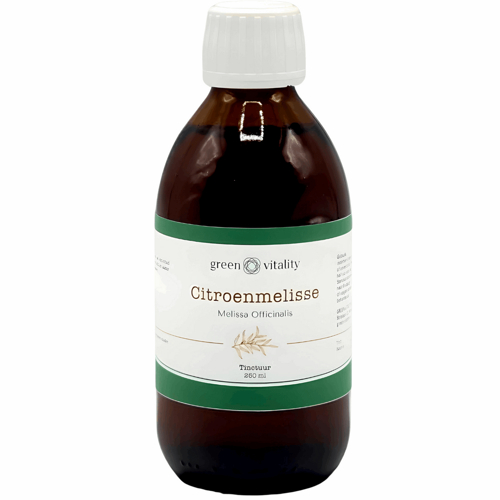 Green Vitality Citroenmelisse tinctuur Kaardeshop 250ml