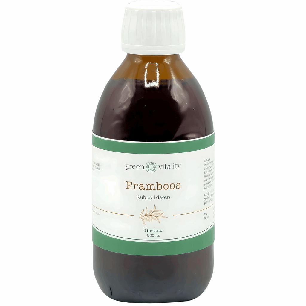 Green Vitality Framboos tinctuur Kaardeshop 250ml