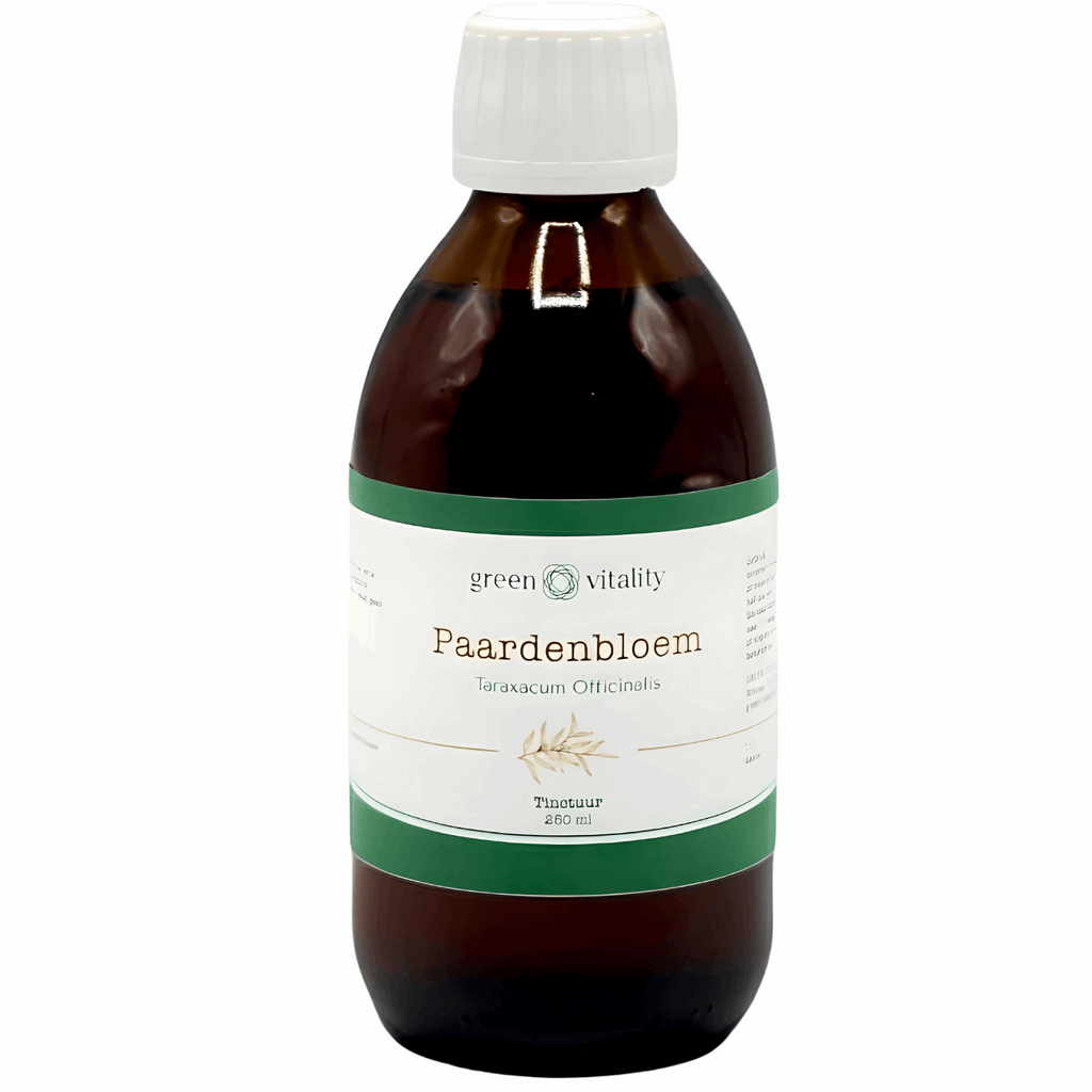 Green Vitality Paardenbloem tinctuur Kaardeshop 250ml