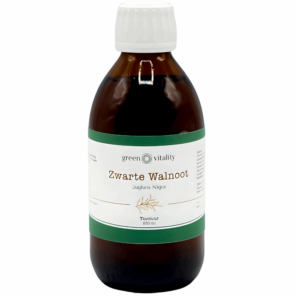 Green Vitality Zwarte walnoot tinctuur Kaardeshop 250ml