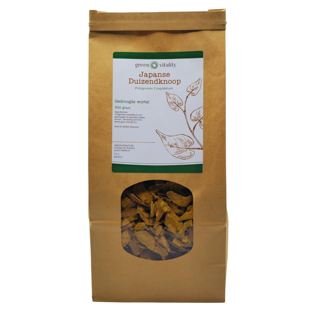 Green Vitality Japanse Duizendknoop Thee Kaardeshop 300gr