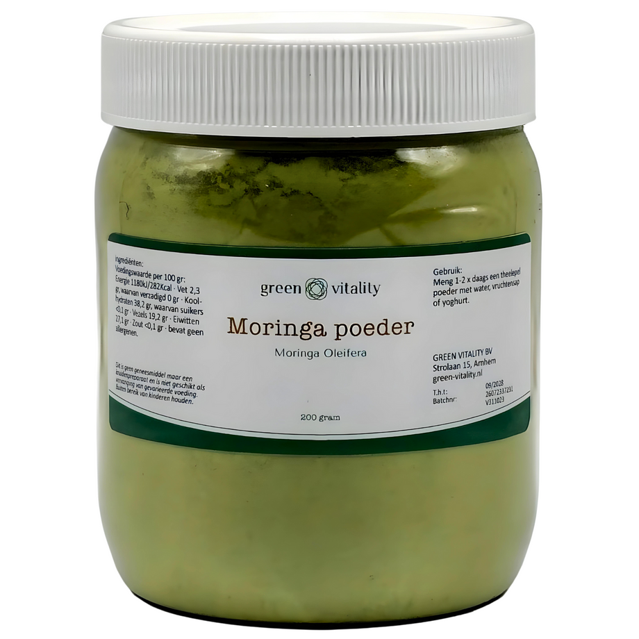 polvo de moringa oleifera