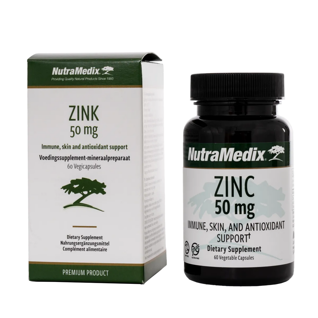 Green Vitality Zink Nutramedix Kaardeshop 50mg