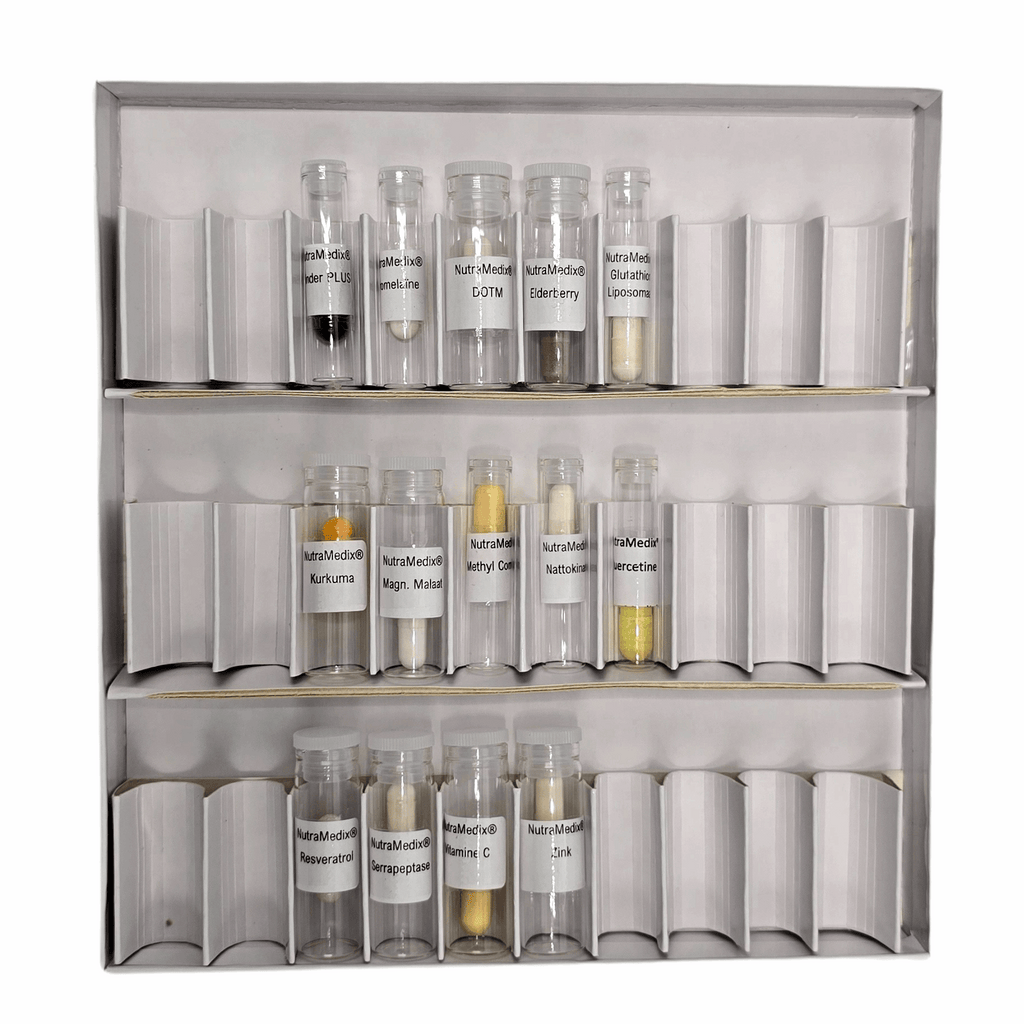 Nutramedix testset supplementen ampullen