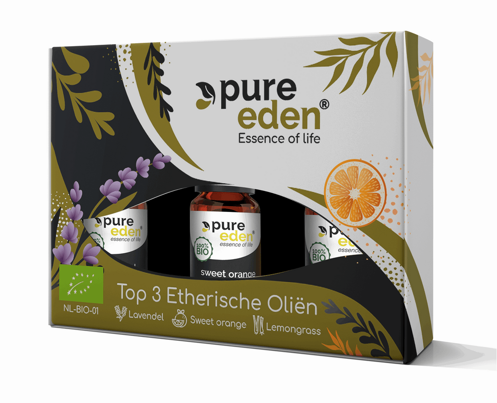 Top 3 Pakket Etherische Oliën Pure Eden®